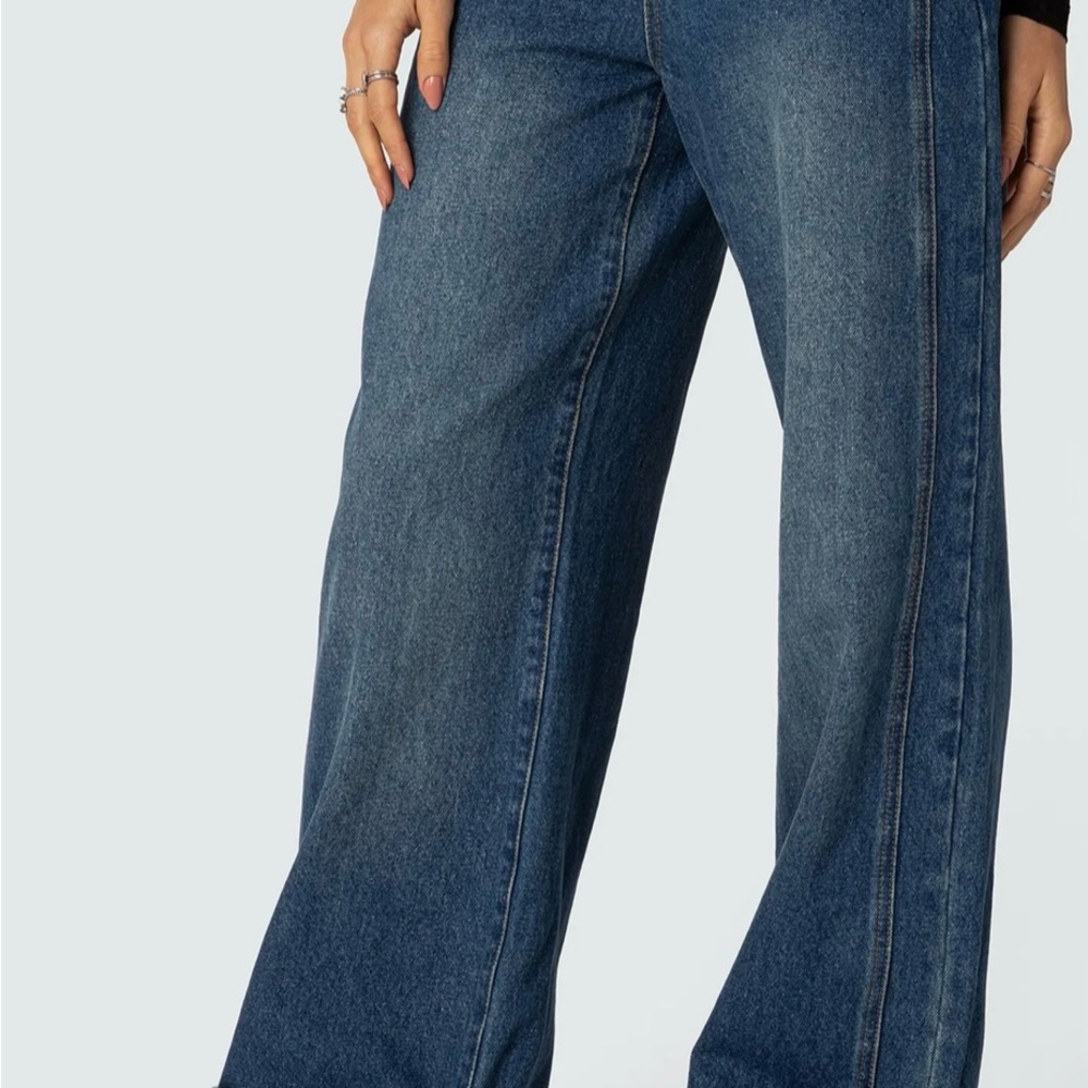 Edited wide leg wide cuff pant large - Picture 2 of 5